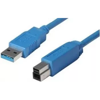 shiverpeaks BASIC-S USB 3.0 Kabel, A-Stecker - B-Stecker 0,5 m, Kabel und Stecker: Blau, doppelt geschirmt, max. (BS77030)