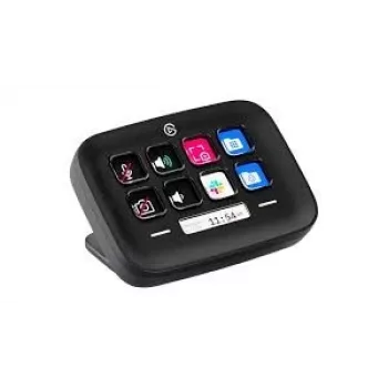 Hardware Stream Deck Elgato Neo schwarz 10GBJ9911 — anpassbare Tasten für Shortcuts und Makros