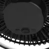 Adler Wiederaufladbarer Clip-on-Tischventilator | AD 7342 | Tischventilator | Schwarz | Durchmesser 15,5 cm | Anzahl Geschwindigkeiten 3 | Oszillation | 5 W