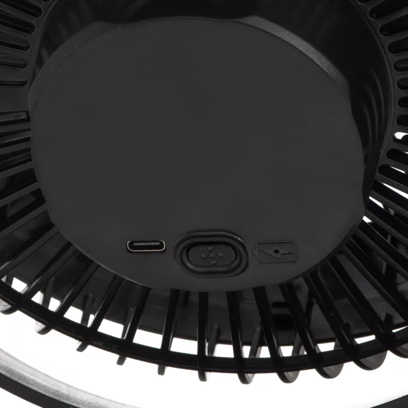 Adler Wiederaufladbarer Clip-on-Tischventilator | AD 7342 | Tischventilator | Schwarz | Durchmesser 15,5 cm | Anzahl Geschwindigkeiten 3 | Oszillation | 5 W