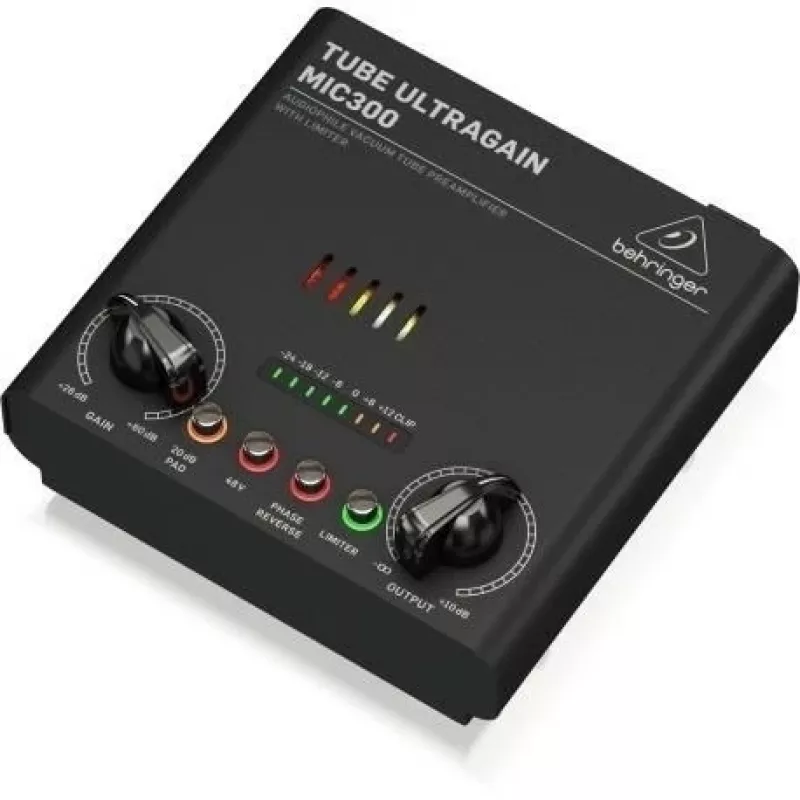 Audio-Vorverstärker Behringer MIC300 Schwarz