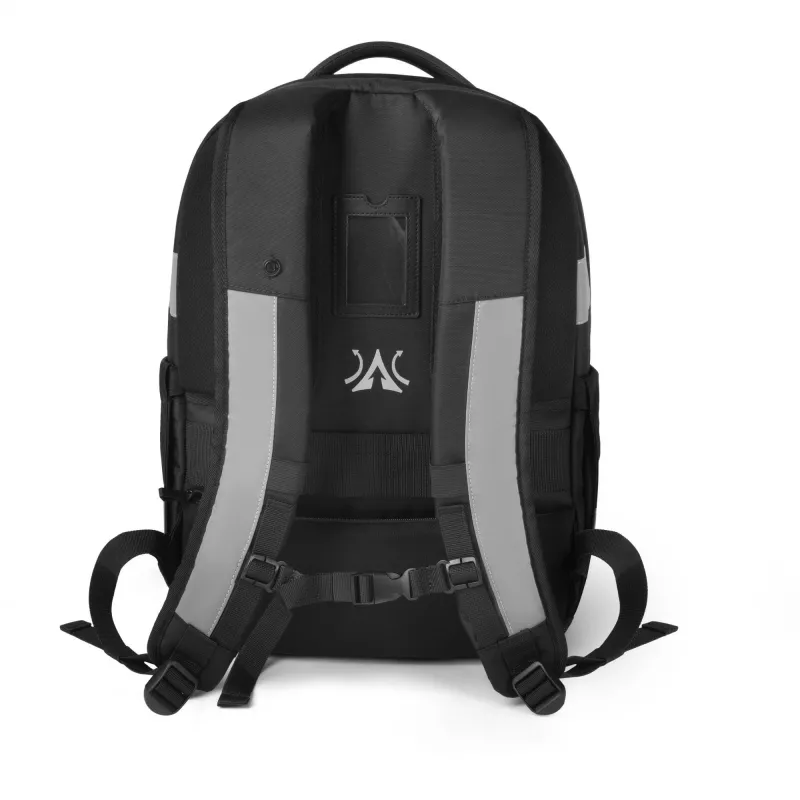 DICOTA Hi-Vis V2 Backpack Rucksack Schwarz 320x220x455mm PET TPU