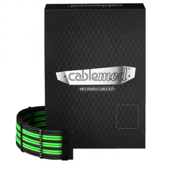 CableMod 12V-2x6 12VHPWR ModMesh-Kabelkit C-Series Pro für PCIe-Stromversorgung CM-PCSR-16X2KIT-NKKLG-R-SS