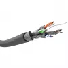 Wentronic Goobay CAT 6 Netzwerkkabel, S/FTP (PiMF), Grau, 305 m – CCA Kupfermix, AWG 23/1 (solid), PVC (95696)
