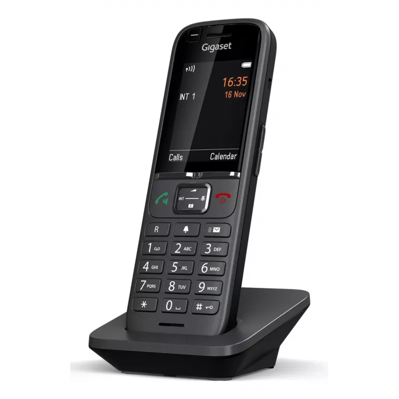 Gigaset N530 IP PRO + S700H PRO DECT-Telefon Anruferkennung Anthrazit