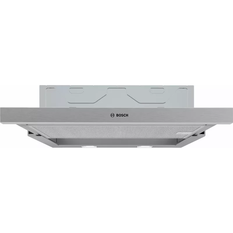 Bosch Serie 2 DFM064W55 Dunstabzugshaube Unterbau (ausziehbar) Metallic, Silber 394 m³/h