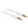 Audiokabel 3,5 mm DeLOCK 83441 2 m Weiß