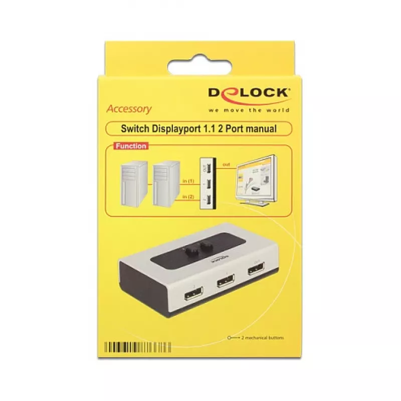 Video-Switch DeLOCK 87668 DisplayPort