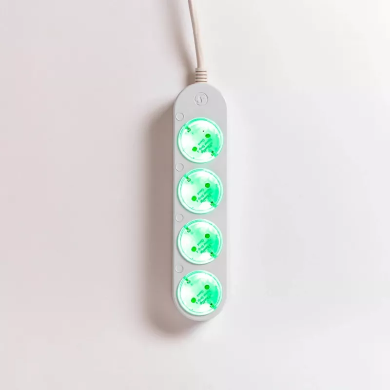 Smart 12A Shelly Power Strip 4 Gen4 Zigbee/Matter Steckdosenleiste