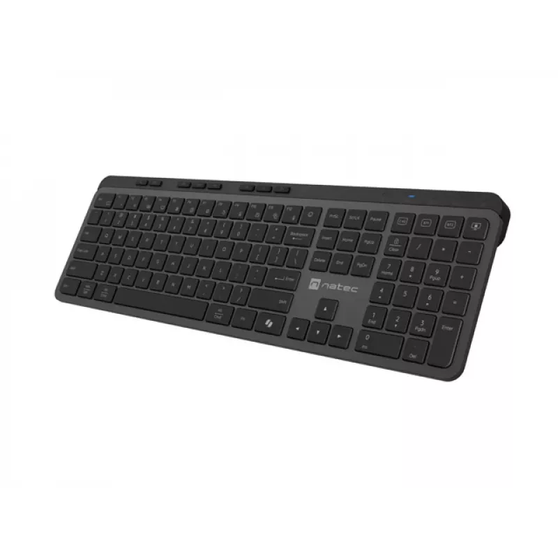 Kabellose Tastatur NATEC Medusa — US-Layout, Schwarz
