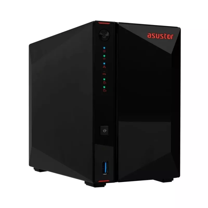 Asustor AS5402T NAS/Storage-Server Intel® Celeron® N5105 4 GB DDR4 0 TB ADM Schwarz