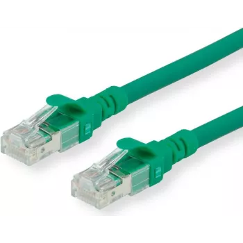 Roline - Patchkabel - RJ-45 (M) auf RJ-45 (M) - 1,5 m - SFTP, PiMF - CAT 6 - halogenfrei, vergossen, Litze - Grün