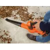 Black & Decker GWC1820PC Akku-Laubbläser 209 km/h Schwarz, Orange 18 V Lithium