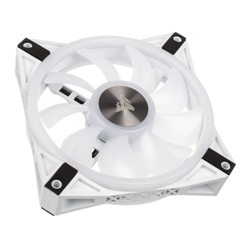 Corsair iCUE QL120 120mm ARGB Gehäuselüfter - Weiß