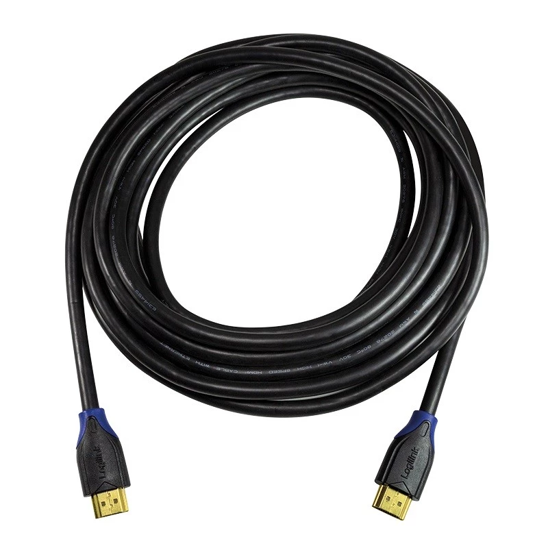 LogiLink CH0062 HDMI-Kabel 2 M Schwarz 4K UHD Audio Return Ch Gold P