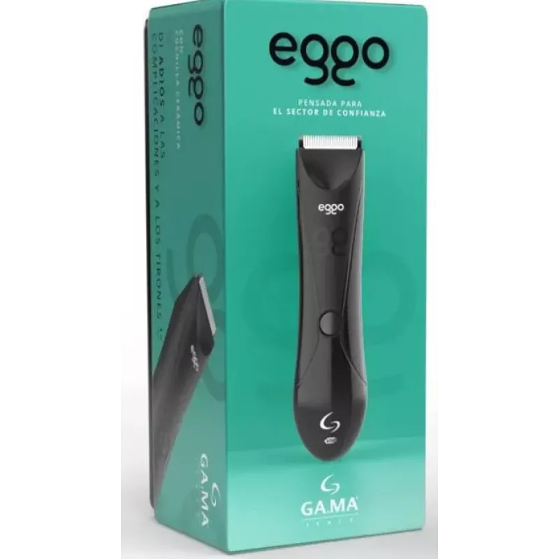 GA.MA GM6026 Eggo professioneller Bodytrimmer, Schwarz | GA.MA