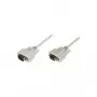 Serielles Kabel DeLOCK RS-232 3m Beige SUB-D 9