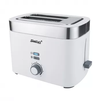 Toaster Steba TO 10 BIANCO 2 Scheiben 930 W Silber Weiß