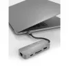 USB Hub Terratec Connect C8 USB 2.0 Type-C Grau