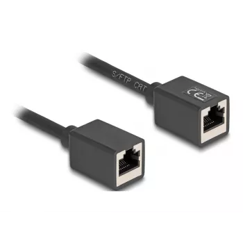 Netzwerkkabel DeLOCK 90334 RJ-45 Cat6a 7,5 m Schwarz