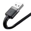 Baseus Cafule 1 m Schwarz, Grau