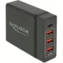 DeLOCK USB-Wandladegerät 63974 Universal Schwarz AC Indoor
