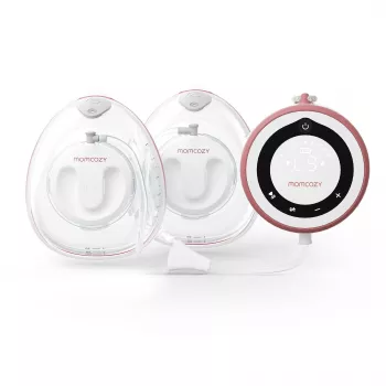 Momcozy V1 Berührungslose Milchpumpe, Krankenhausqualität