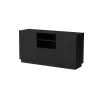 Kommode Cama LIVERTI 150x42x78 cm, schwarz, Spanplatte, 1 Schublade