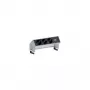 Power Extension Bachmann DESK 2 0,2m 3 AC-Steckdosen Innenbereich Schwarz Weiß