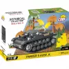 Bausatz Cobi Panzer II Ausf. A — 250 Teile, schwarz