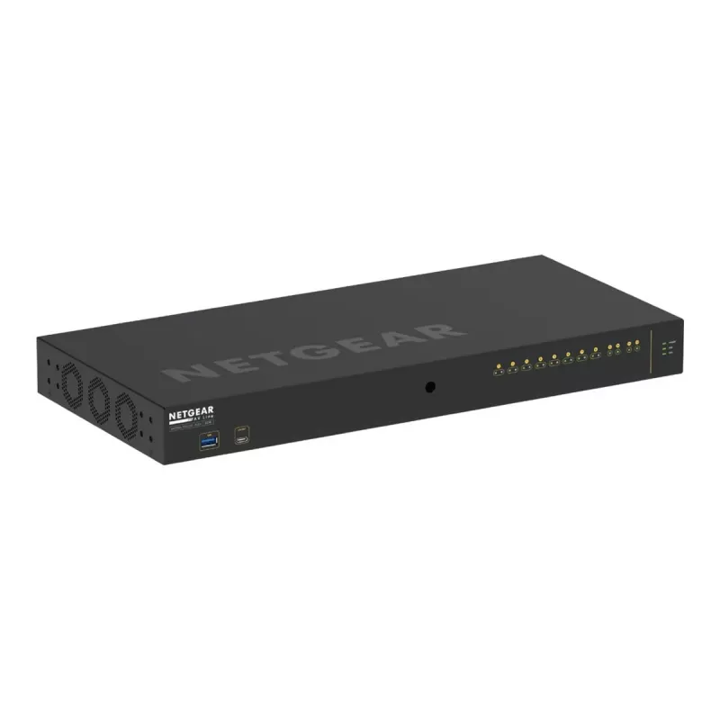 NETGEAR M4250-10G2XF-PoE+ Managed L2/L3 Gigabit Ethernet (10/100/1000) Power over Ethernet (PoE) 1U Schwarz