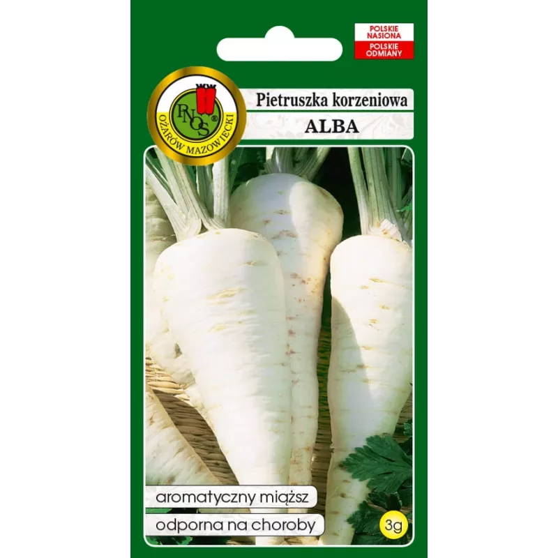 Samen – Pastinake (Pietruszka Korzeniowa Alba) 3 g Packung von Seklos LT