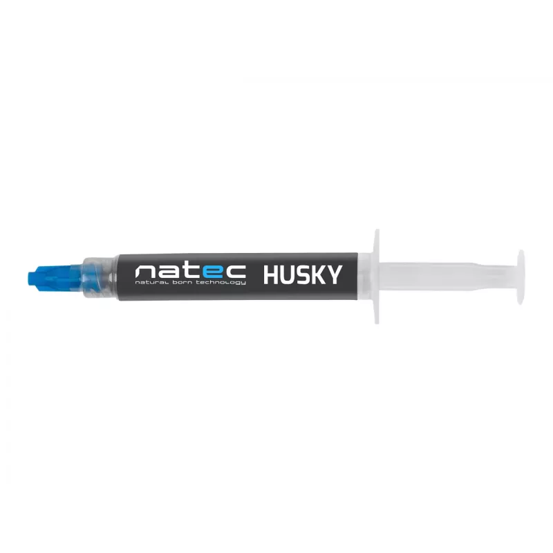 Wärmeleitpaste NATEC Husky NPT-1324, Wärmeleitfähigkeit 4,63 W/m·K, Volumen 2 ml, Dichte 2,5 g/cm³
