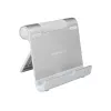 TERRATEC iTab S - Ständer für Mobiltelefon / Tablet - Aluminium - Silber - Tischständer (219727)