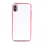 Handyhülle Devia Soft case Glitter für iPhone XS/X 5.8, TPU, rot