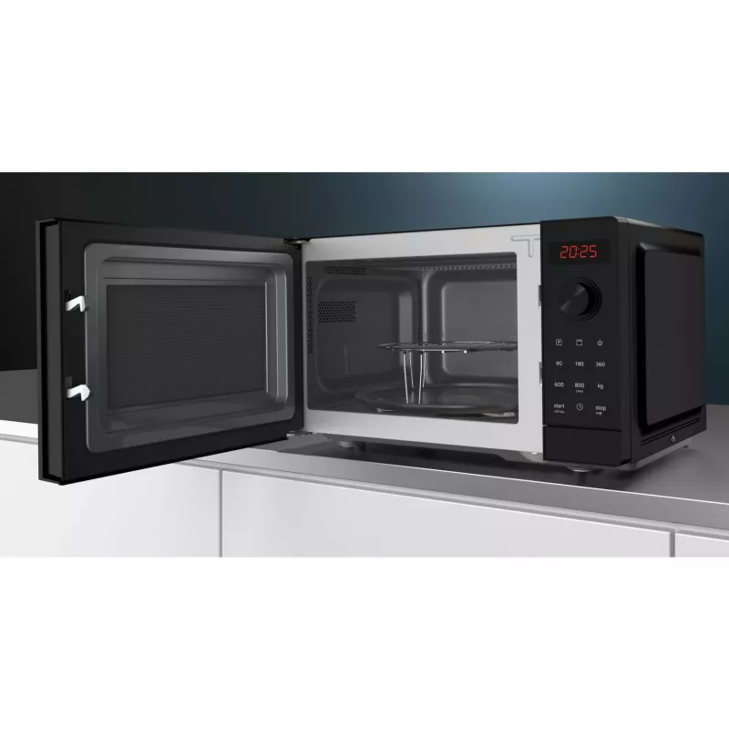 Siemens iQ300 FE023LMB2 Mikrowelle Schwarz Solo-Mikrowelle Arbeitsplatte 20 l 800 W