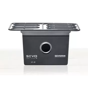 Elektrischer Tischgrill SEVERIN ZB 8194 mit Antihaftplatte und einstellbarem Thermostat