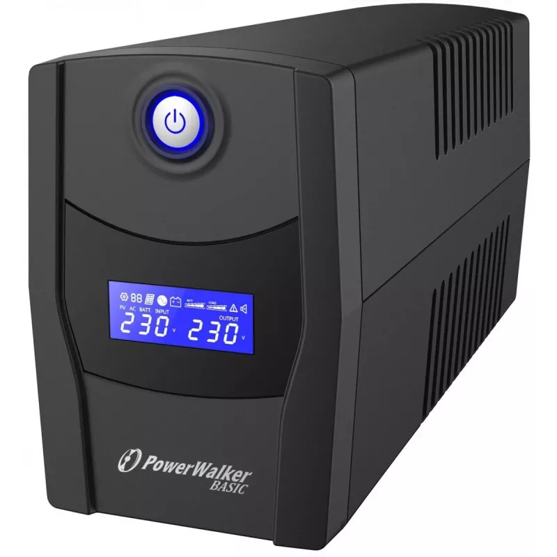 PowerWalker VI 600 STL Line-Interactive 0,6 kVA 360 W 2 AC-Ausgänge