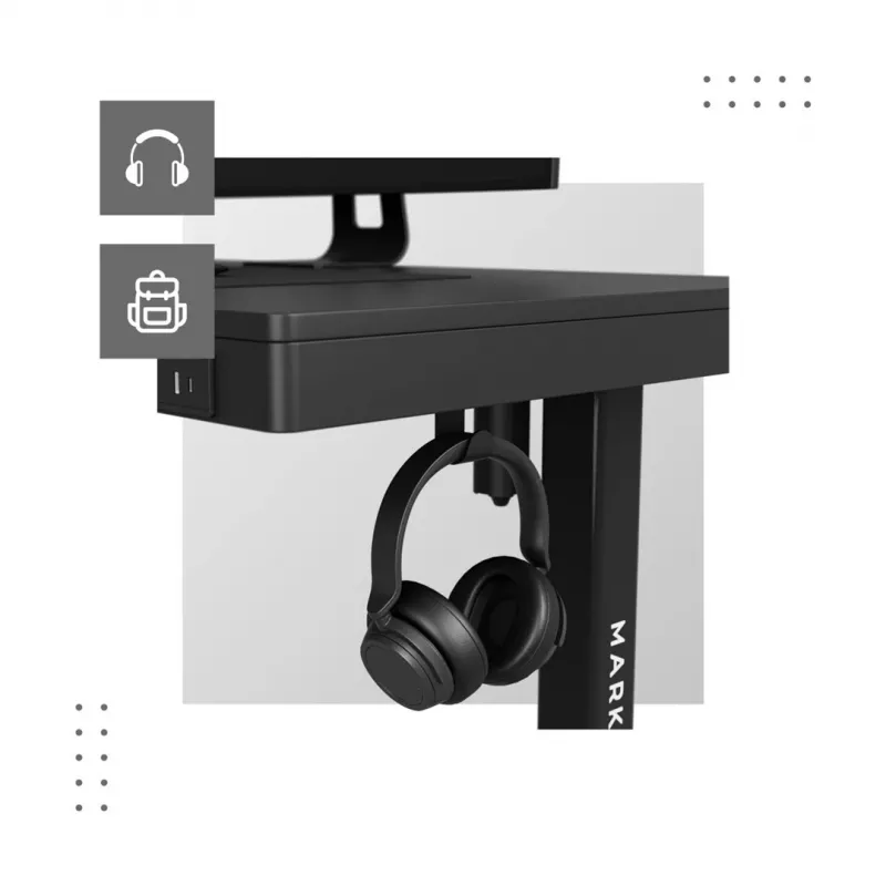 Elektrischer Schreibtisch MA-Leader 8.2 Schwarz