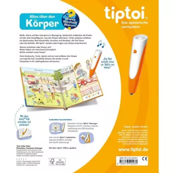 tiptoi Wieso? Weshalb? Warum? Alles über den Körper, Lernbuch