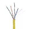 Netzwerkkabel LANBERG LCU6-10CC-0305-Y U/UTP Cat6 305 m Gelb, 23 AWG, 250 MHz