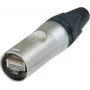 Neutrik RJ45 etherCON CAT6 A Stecker, gerade Pol: 8P8C NE8MX6 Nickel NE8MX6 1 St. (NE8MX6)