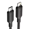 USB-C-auf-Lightning-Kabel 3A 480Mbps 1m SCHWARZ