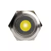 DimasTech vandalensicherer Drucktaster 25 mm Silverline Dot RGB PD216