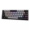 Mechanische Gaming-Tastatur White Shark WAKIZASHI-2 US-Layout grau-schwarz mit roten Switches