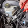 KNIPEX Long Reach Needle Nose Pliers with transverse profiles