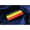 Smartphone-Hülle man and wood für iPhone X/XS — Reggae Schwarz, schützende Hartschalen-Rückabdeckung