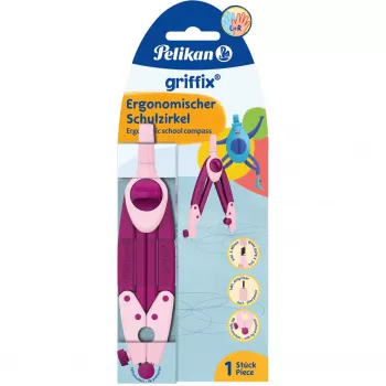 Pelikan Griffix Pink Füllfederhalter 1 Stück Blisterpackung