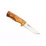 Feststehendes Messer HELLE Eggen 12C27 — Edelstahlgriff, kompaktes Outdoor-Messer