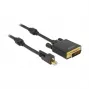 Videokabel-Adapter DeLOCK 85637 Mini DisplayPort auf DVI 5m Schwarz